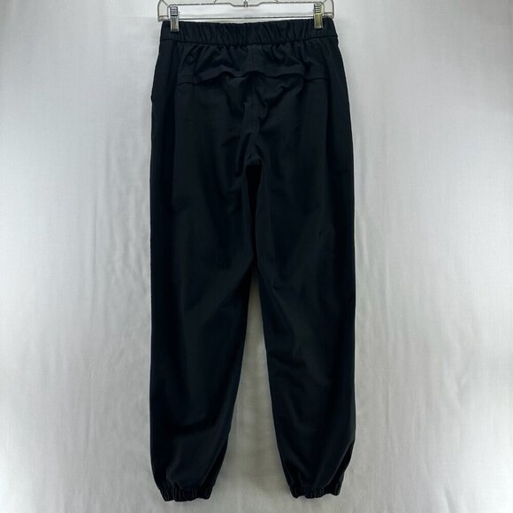 Lululemon Jogger Pants Womens Sz 27 Black Highrise Warpstreme Stretch Activewear - Picture 2 of 9